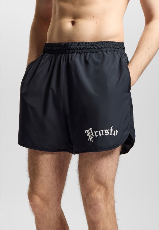 College szorty kąpielowe regular męskie czarne