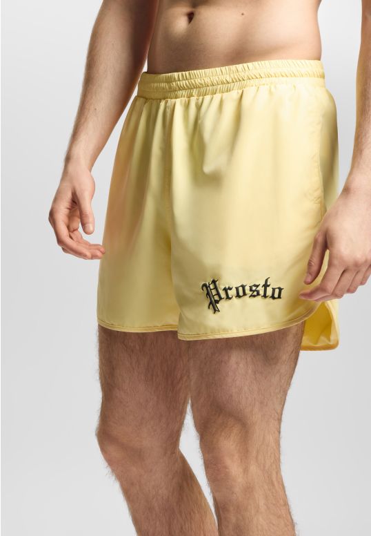 College szorty kąpielowe regular męskie żółte