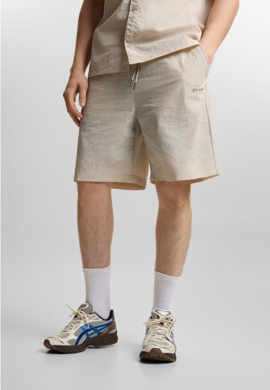 Club krótkie spodenki regular męskie beżowe