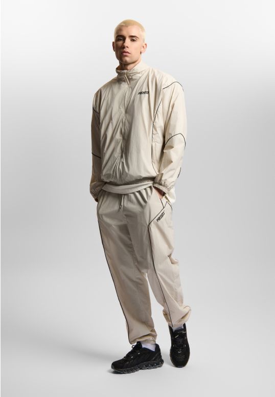 Street Armour spodnie regular męskie beżowe