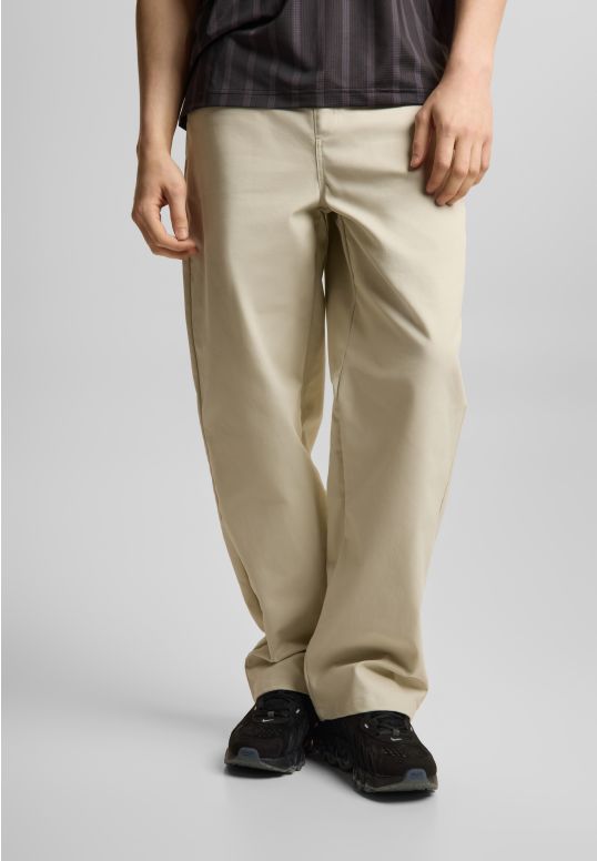 Reverse spodnie dresowe baggy bezowe