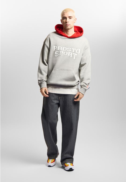 Harvard bluza z kapturem regular męska szara