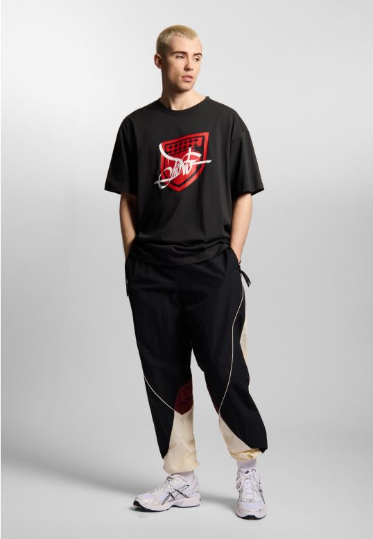 Damage Target t-shirt boxy męski czarny