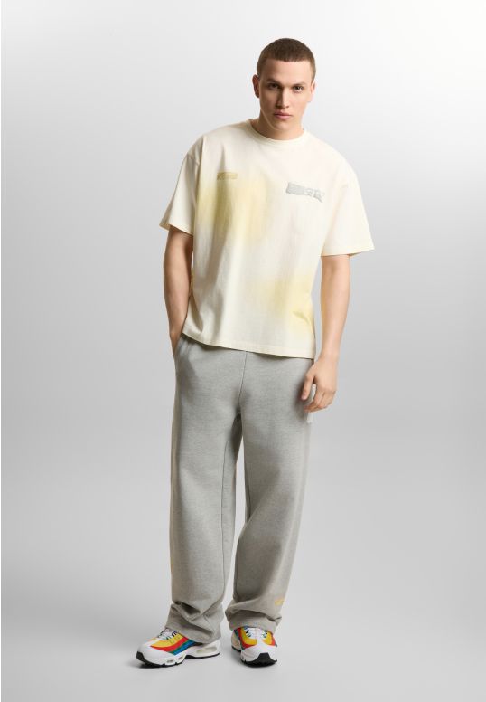 9 Unity t-shirt oversize męski biały