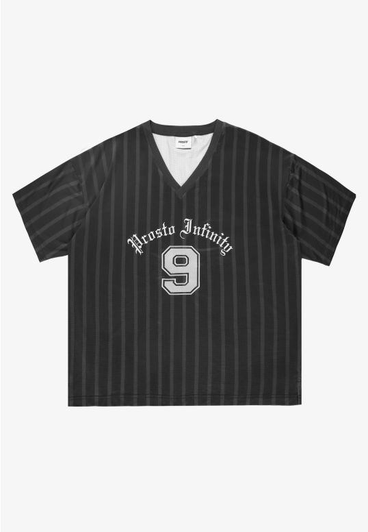 Polo Nine t-shirt oversize męski czarny