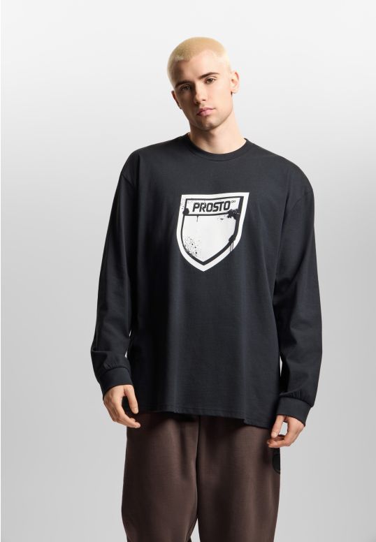 Splash Shield longsleeve regular męski czarny