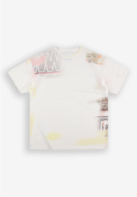 T-shirt Mixtape Deszczu Strugi Off-White