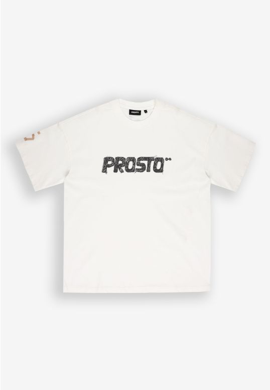 Infinity t-shirt bawełniany biały