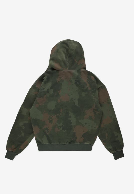 Camo bluza z kapturem moro