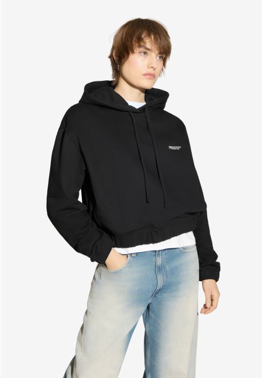 Bomb women's hooded sweatshirt black