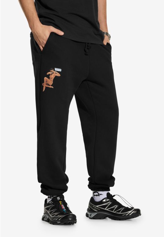 Miss spodnie dresowe czarne