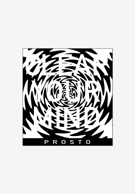 Naklejka Clear Your Mind