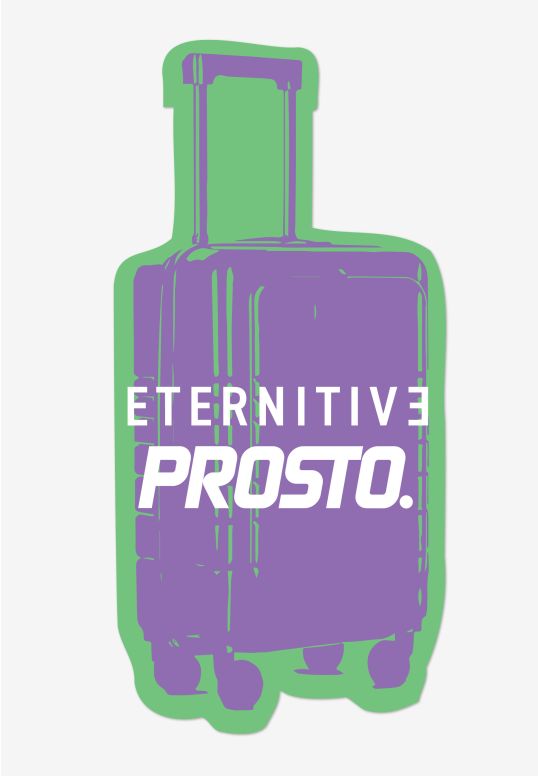 Naklejka Eternitive Prosto Suitcase