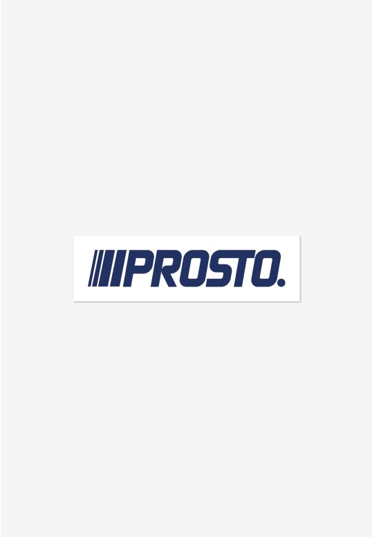 Sticker Prosto Dark Blue