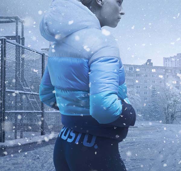 Street is ice cold